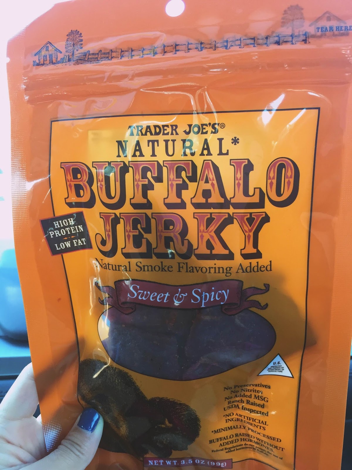 Trader Joe's Natural Buffalo Jerky