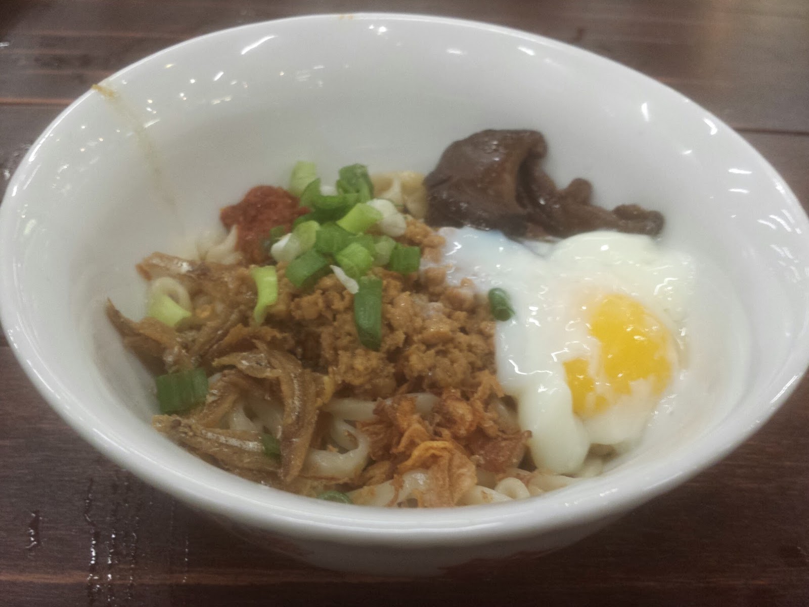 Somewhere in Singapore Blog: Dry Pan Mee @ Malaysia Boleh