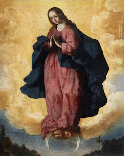 Z01 Francisco de Zurbarán - Inmaculada Concepción 1625 - Colección Joaquín Rivero (Bodegas Tradición) - Jerez 