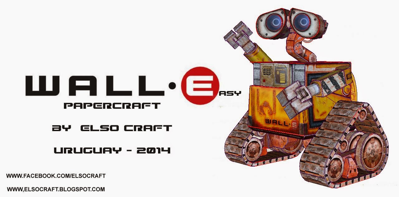 Wall-E Papercraft 2014