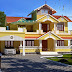2420 Sq Ft modern Kerala home