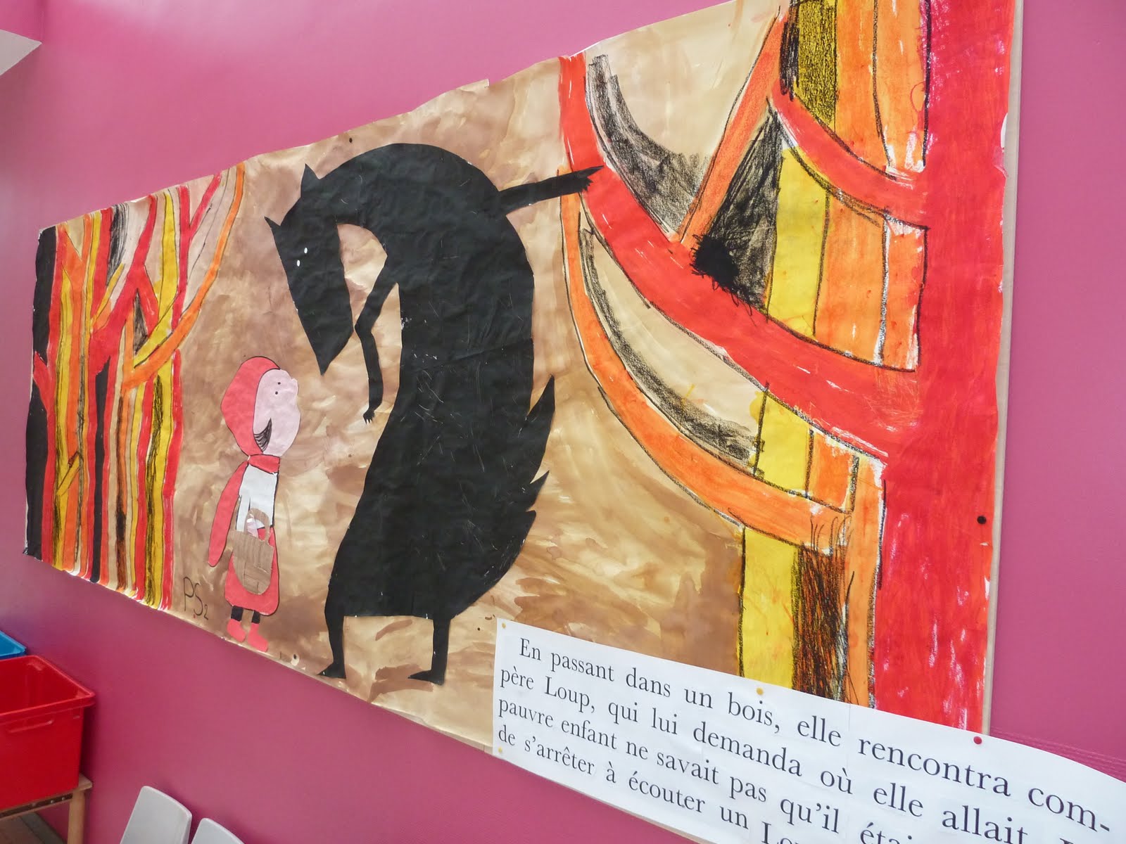 Le blog de Jeannet: Le Petit Chaperon Rouge et les Maternelles
