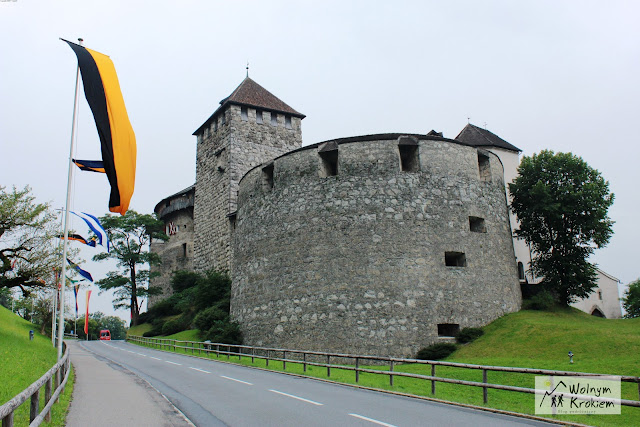 Zamek królewski w Vaduz Liehtenstein