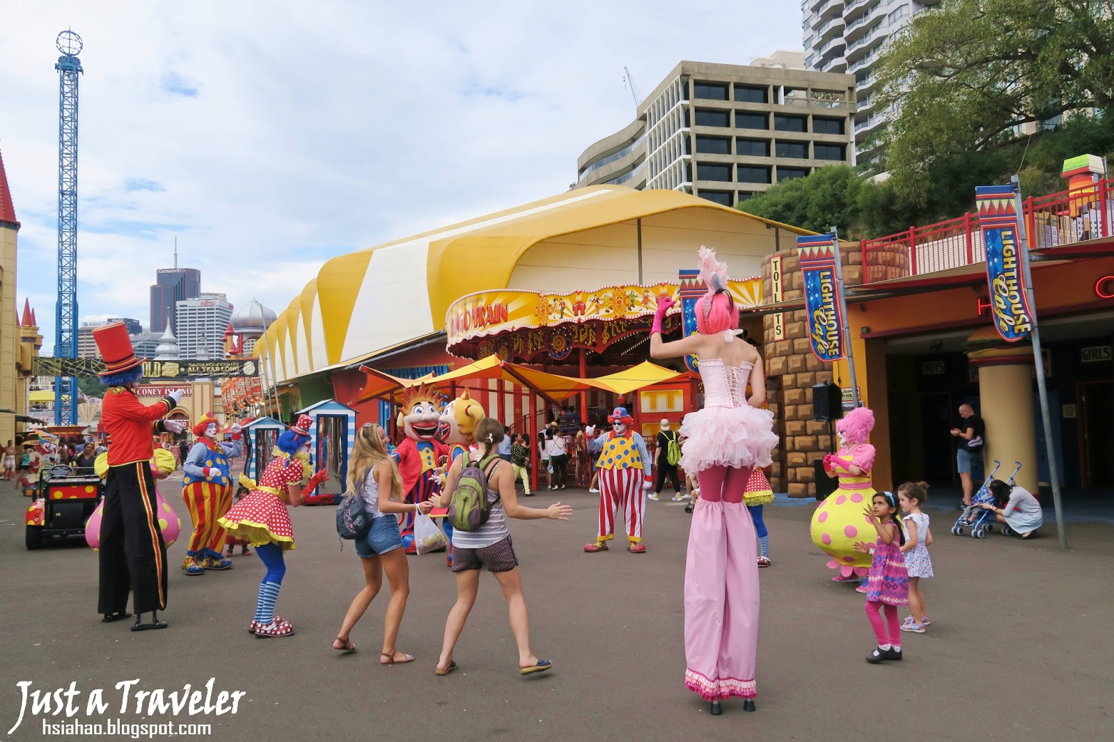 雪梨-景點-推薦-遊樂園-雪梨月神公園-Luna-Park-旅遊-自由行-澳洲-Sydney-Tourist-Attraction-Travel-Australia