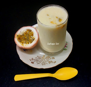 Passion fruit Lassi