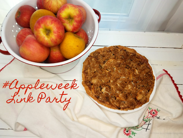 All Things Apple #Celebrate365 Link Blog Party - pin your favorite apple recipe, crafts and ideas