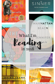 That Book Life // Reading Plans for 2018 Blogger Whitney of Work it Mommy blog is sharing her personal reading goals for 2018