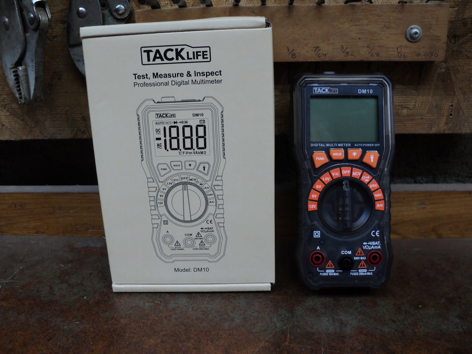 Rouge River Workshop: Tool Review -- TACKLIFE DM10 Digital Multimeter