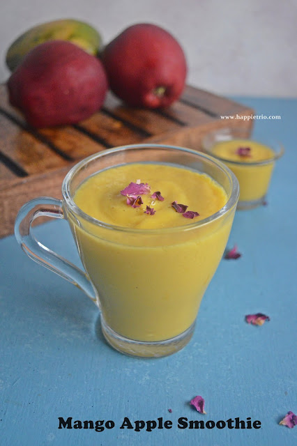 Mango Apple Smoothie Recipe | Breakfast Smoothie