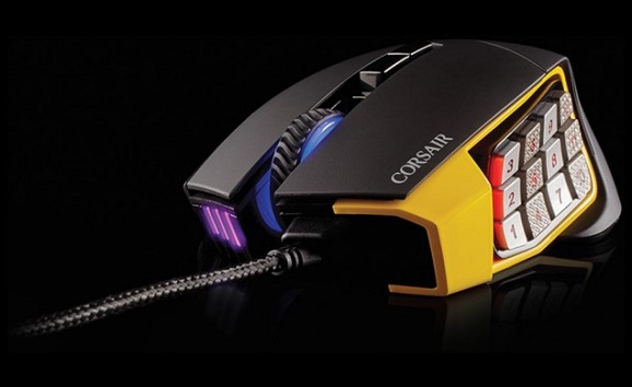 Review Mouse Gaming Corsair Scimitar MMO dan MOBA Super Keren