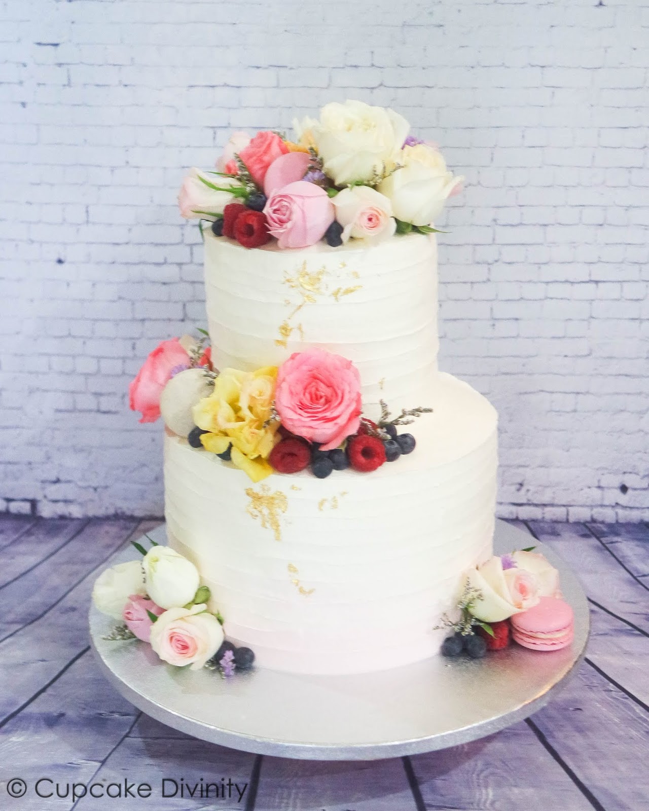 cupcake divinity two tier