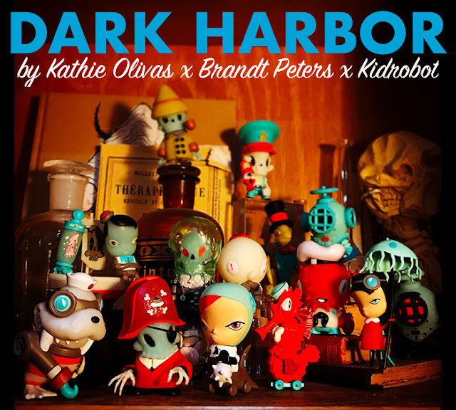 Kidrobot Kathie Olivas Dark Harbor series 3-inch mini figure SEALED CASE 