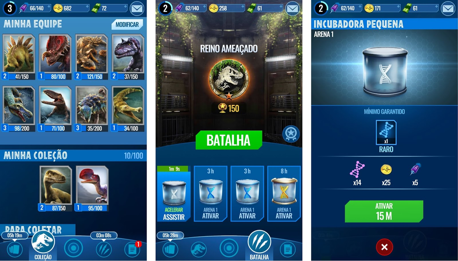 Análise: Jurassic World Alive (Android/iOS) aprende com os erros de Pokémon  GO (Android/iOS) - GameBlast