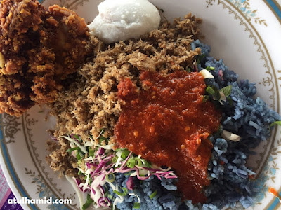 NASI KERABU SEDAP DI PERLIS