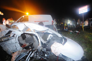  TRAGEDIA: Cinco muertos y 2 heridos en accidente vía Samaná 