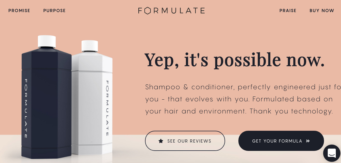 Personalized Shampoo and Conditioner Formulate Giveaway Everyday Emily