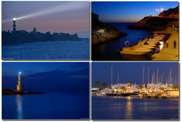 Bernard Grua, heure bleue, phare de Creac'h, Callelongue, phare de Formentera la Savina, port de la Savina - Agoravox