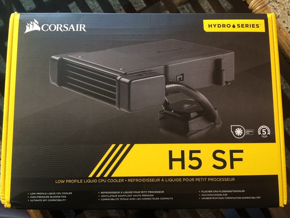 Corsair Hydro H5 SF LowProfile Liquid CPU Cooler Review Computers