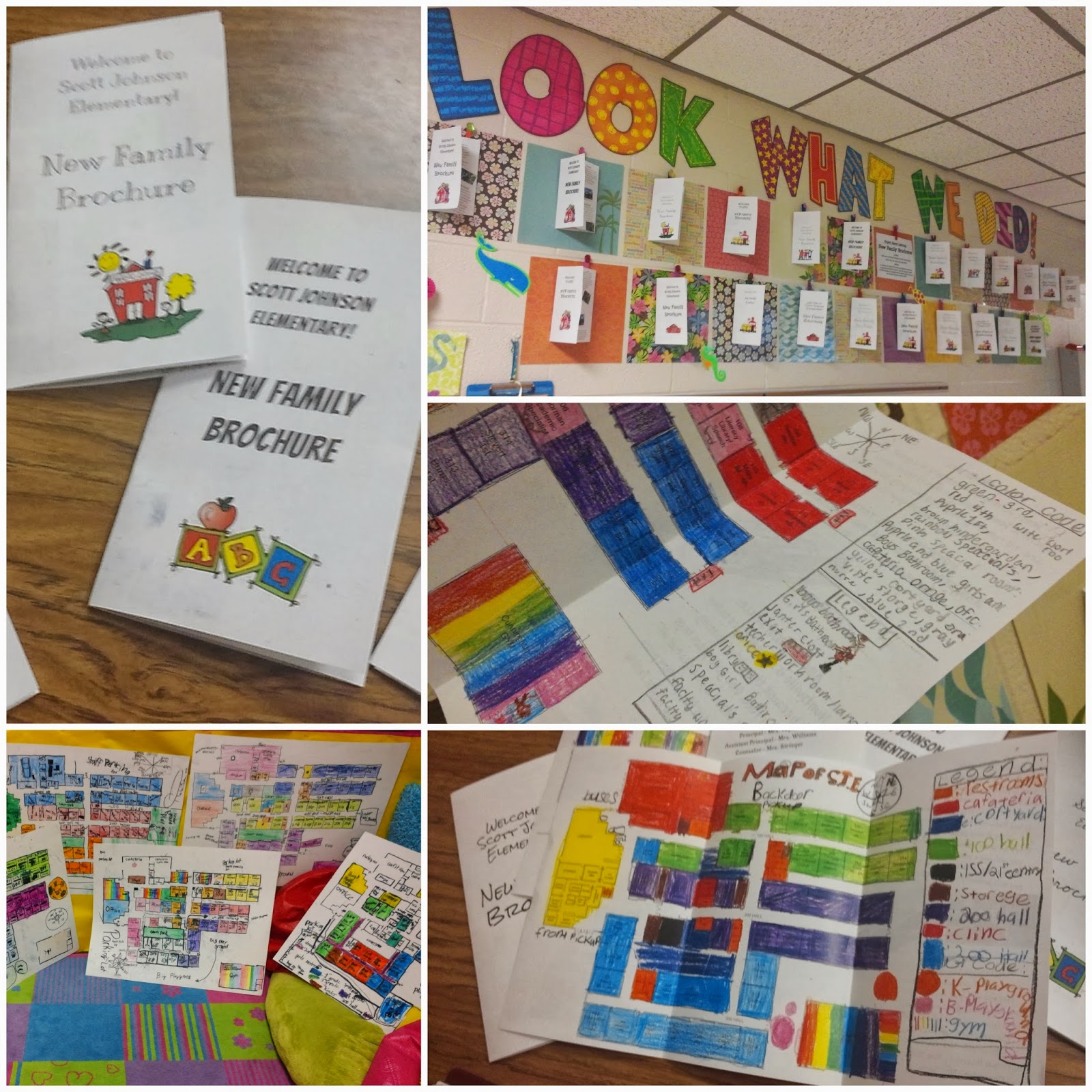 Teel's Treats: PBL: "New to School Brochure"