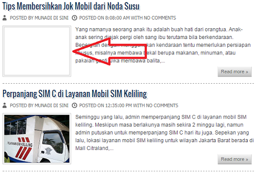 Cara Mengatasi Thumbnail Tidak Muncul di Home Page Blog