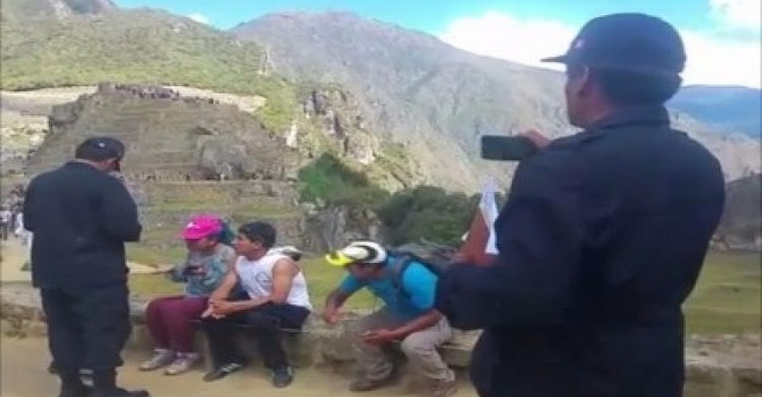 Retiran a profesores del SUTEP que ingresaron a Machu Picchu Retiran a profesores del SUTEP que ingresaron a Machu Picchu