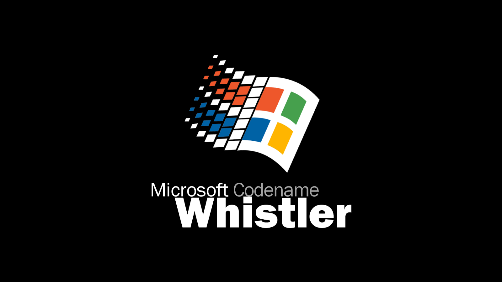 Windows Whistler Beta 1