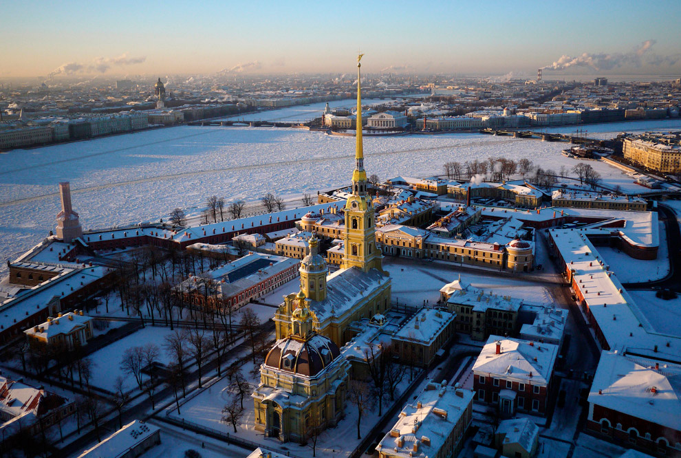 Санкт петербург с высоты