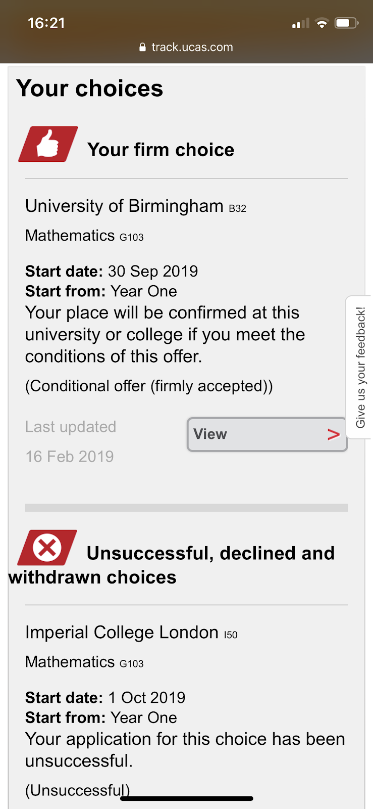 Academia 33 University of Birmingham OfferHolder Day