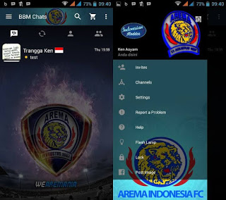 BBM MOD Arema versi Terbaru 3.2.5.12 Apk Gratis BBM MOD Arema versi Terbaru 3.2.5.12 Apk Gratis