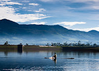 Lake-Situ Cileunca-Bandung-West Java-Indonesia Lake-Situ Cileunca