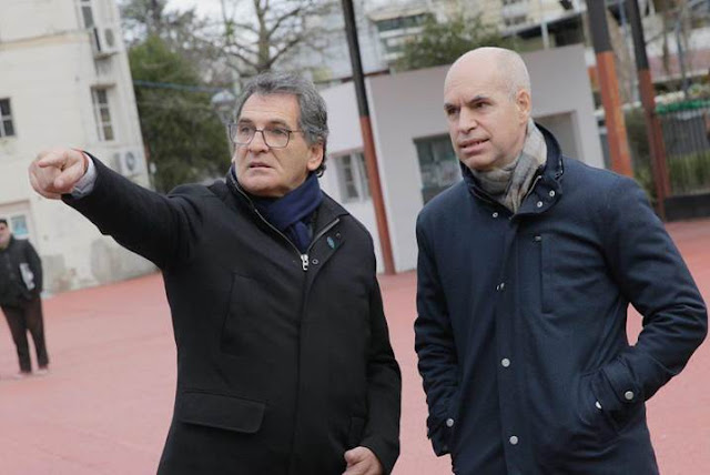 Rodríguez Larreta y Avruj recorrieron la puesta en valor del Parque Olimpo Rodríguez Larreta y Avruj recorrieron la puesta en valor del Parque Olimpo