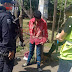 Capturan a presunto ladrón y lo atan a un poste