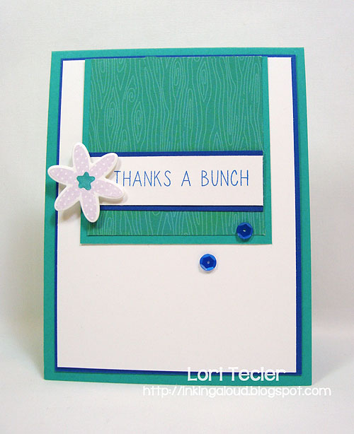 Thanks a Bunch-designed by Lori Tecler-Inking Aloud-stamps and dies from Reverse Confetti