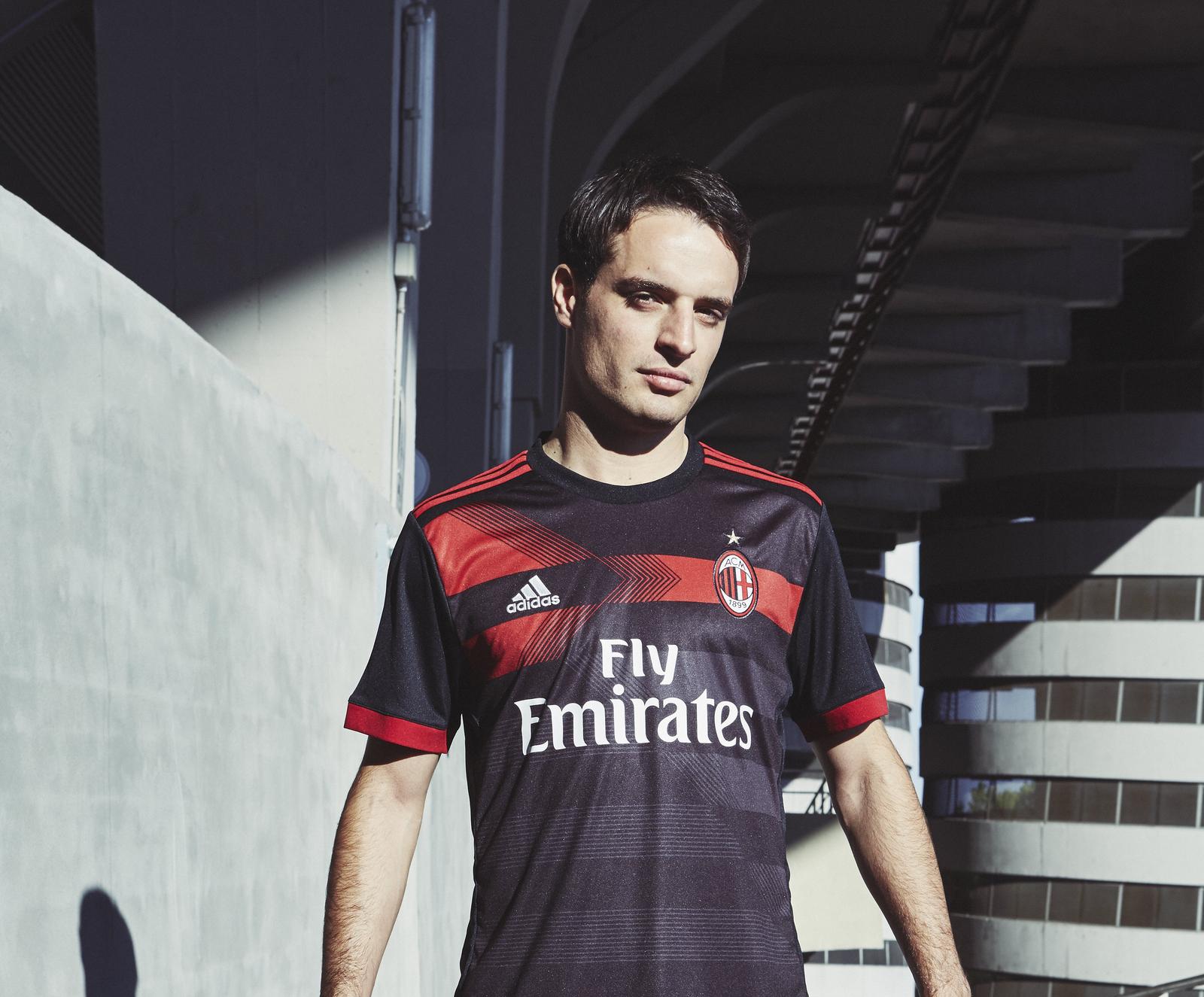 Maillot Extérieur AC Milan noir Maillot Extérieur AC Milan noir