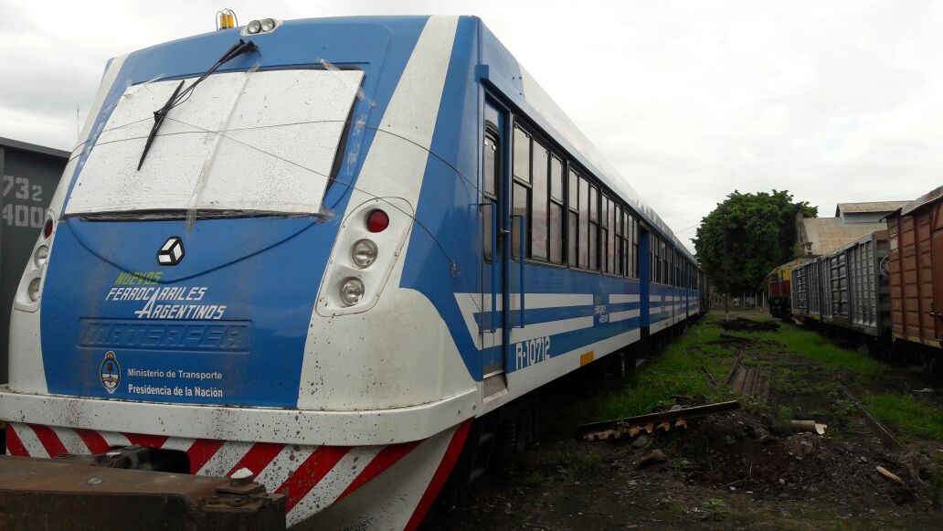 CRÓNICA FERROVIARIA Se encuentra en estación Tucumán CC dupla de coche