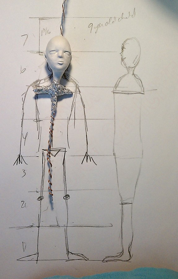 all things paper paper clay doll 3