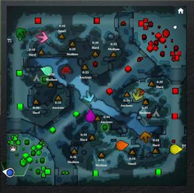 Waktu Respawn Creep Dota 2 v7.00 Waktu Respawn Creep Dota 2 v7.00
