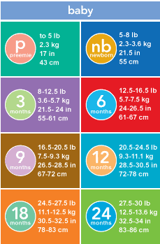 ekiddoscloset measurement chart carters bodysuit size chart