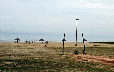 Ruby beach outside Pondicherry