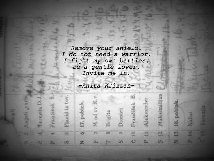 Quero um lutador, não um guerreiro.
