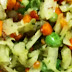 Cabbage, Carrot and Peas Poriyal Curry Recipe (गोबी मटर और गाजर पोरीयाल)