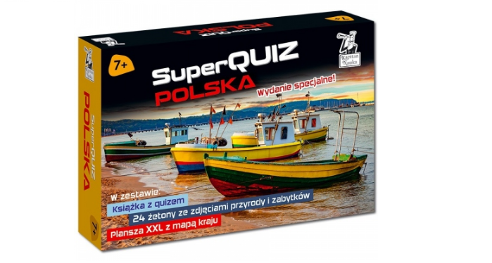 Wygraj Zestaw SuperQuizów od Kapitan Nauka Konkurs