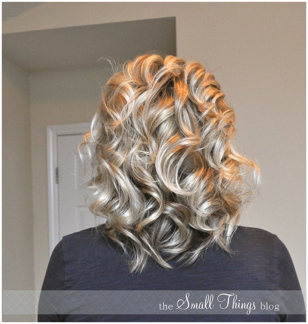 Curling With A Flat Iron The Small Things Blog Curling With A Flat Iron The Small Things Blog