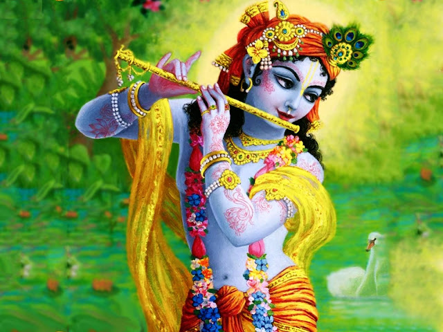 lord krishna flute