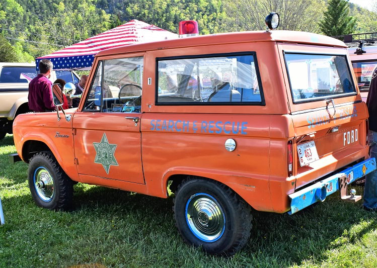 Just A Car Guy Courtney took her big Bronco to the Bronco Super