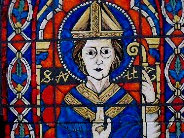 São Guilherme, vitral da catedral de Bourges 