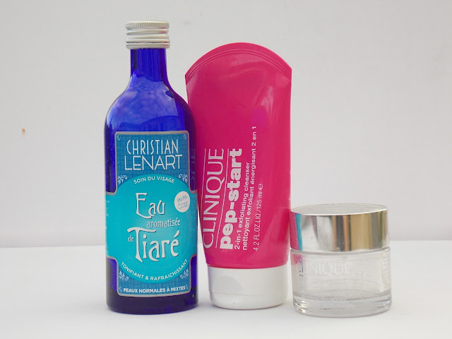 produits terminés finis soin maquillage cheveux visage corps christian lenart eau tiré clinique pep star moisture surge