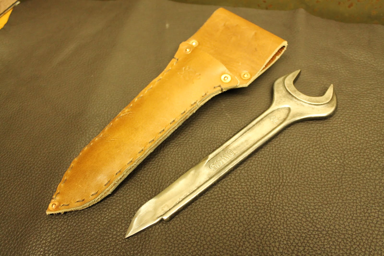 Our Custom Wrench Knives Are Getting Posted On Various Sites Rusty