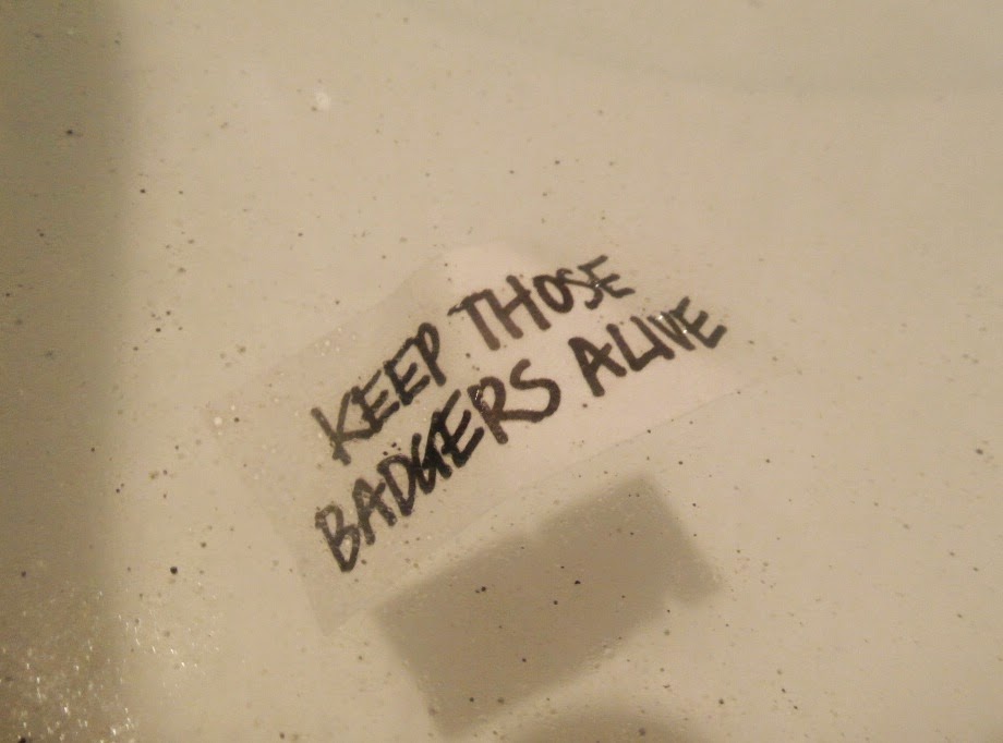 Hidden message May Day bath bomb, Lush