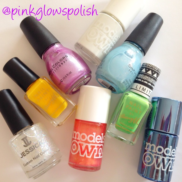 Pinkglow's Pretty Polish | UK Nail Art Blog: Pastel Galaxy Nail Art